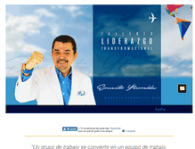 Tablet Screenshot of lideresinspiradores.com